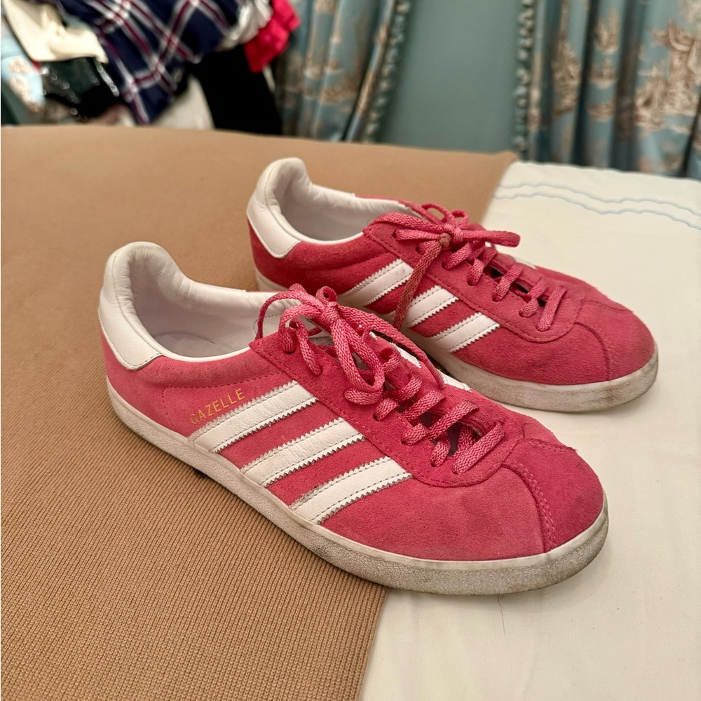 Adidas Women's Pink Gazelle Sneakers
